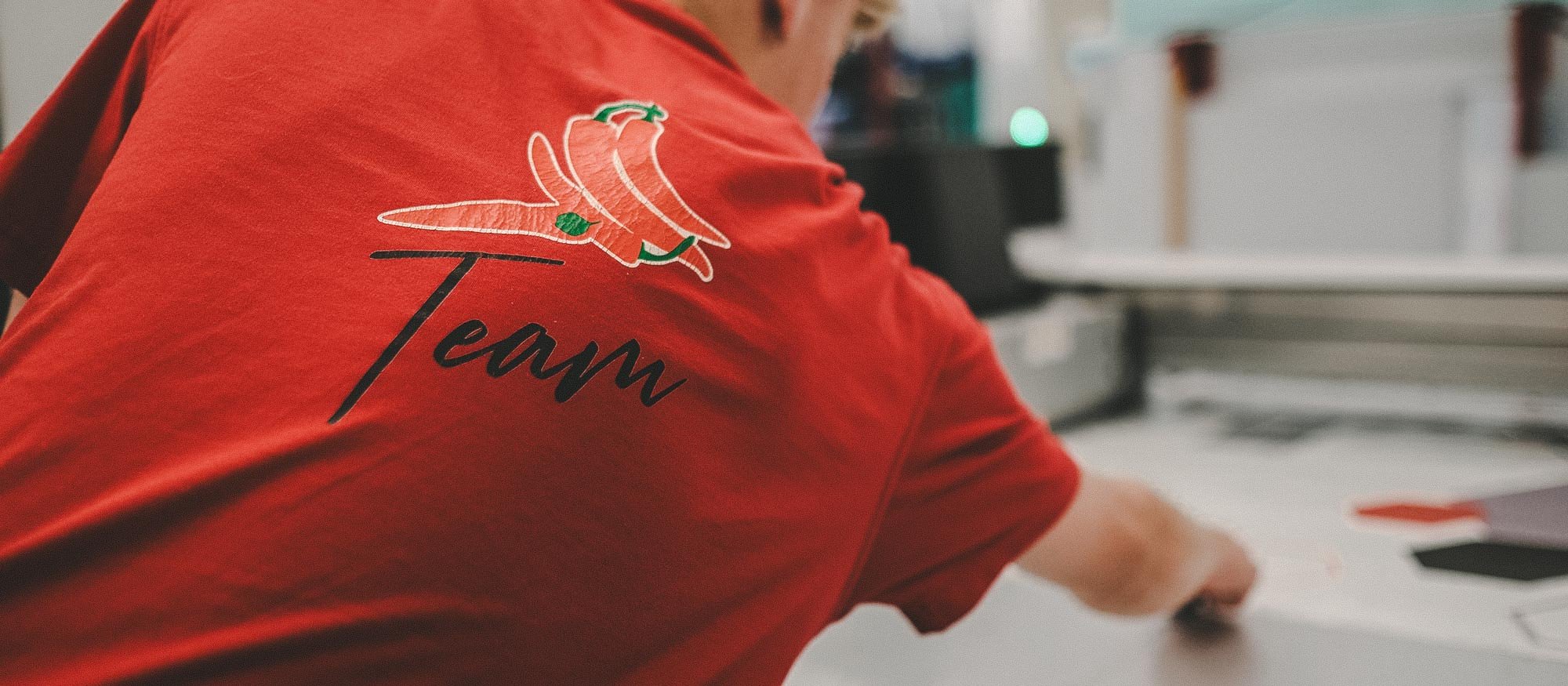 Werbetechnik Steiner in Altenmarkt, Direktdruckmaschine