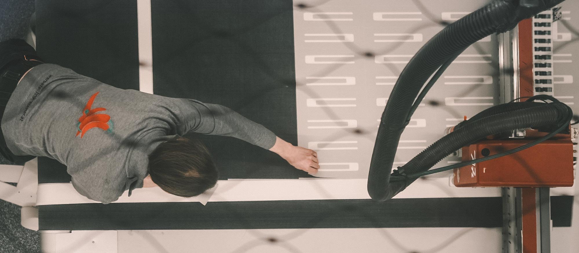 Werbetechnik Steiner in Altenmarkt, Fräsmaschine